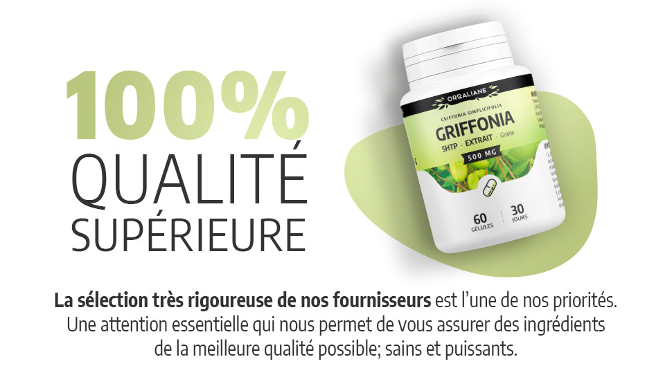 Griffonia 25 mg de 5-HTP 60 Gélules 500 mg