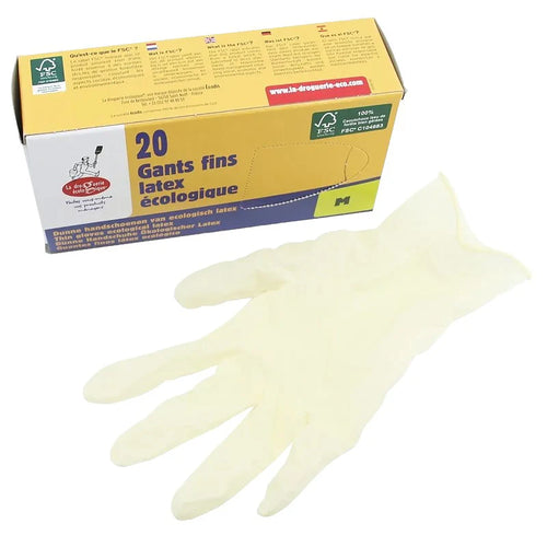 20 GANTS M LATEX - La Droguerie Ecologique