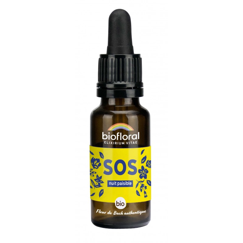SOS Secours Nuit Bio Gouttes 20 ml Bioflor