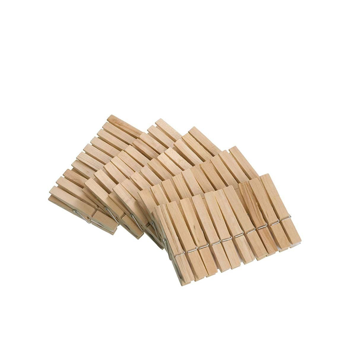 Sachet 50 Pinces à Linge en Bois