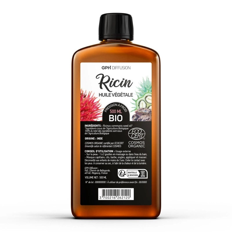 Huile de Ricin 500 ml GPH