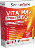 Vitamax 6G Booster 20 Ampoules Santarome