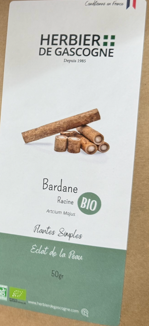 Bardane Racine Bio 50g Herbier de Gascogne