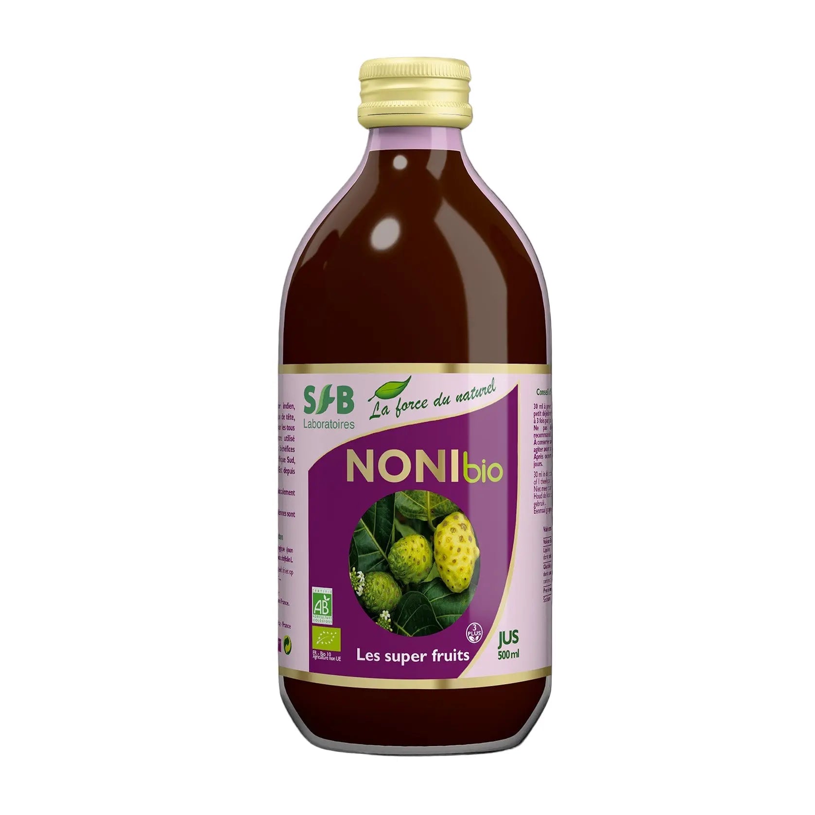 Jus de Noni Hawaïen Bio 500ml - SFB