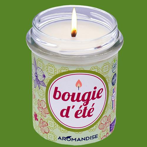 Bougie d'Été 100% Naturel Aromandise