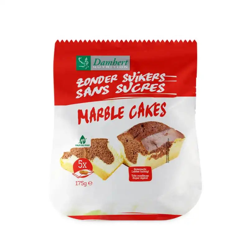 Cakes Marbre Ss Sucre 175G