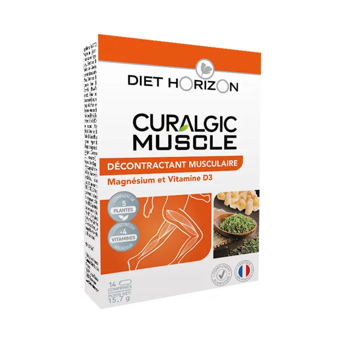 Curalgic Muscles DH – 14 Comprimés - Diet Horizon