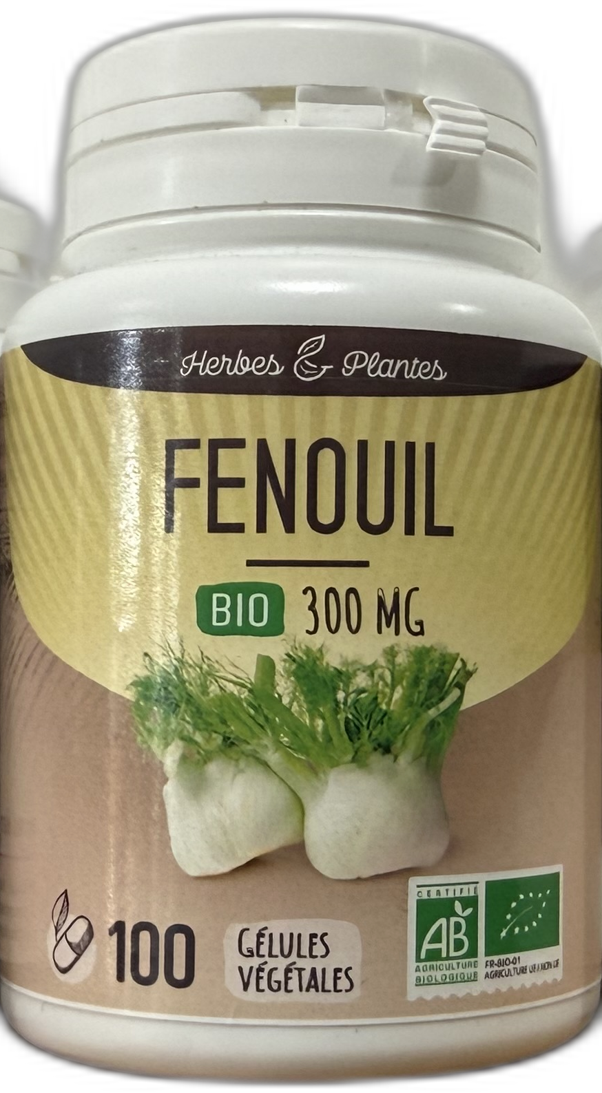Fenouil Semence 300 mg 100 Gélules Herbes & plantes
