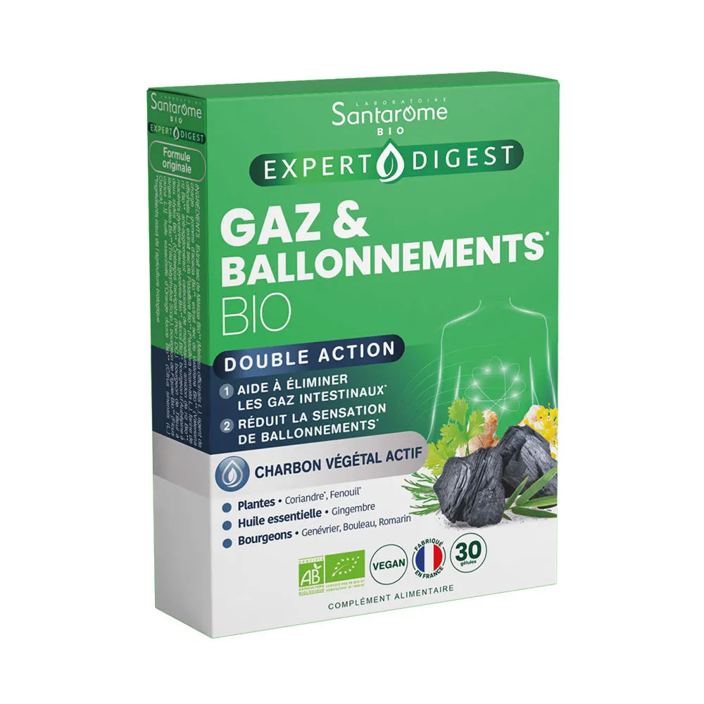 Gaz et Ballonnements 30 Gélules GPH