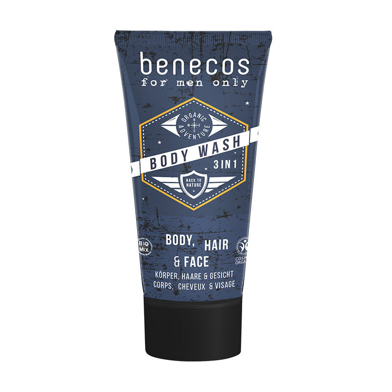 Gel Douche Homme 3 En 1 200Ml Benecos