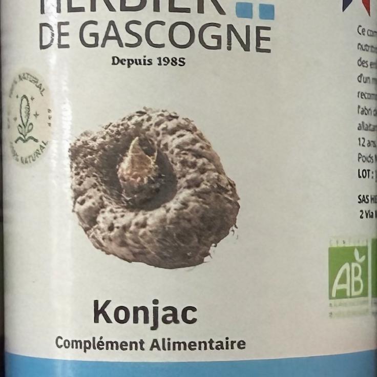 Konjac 90 Gélules 425 mg HDG