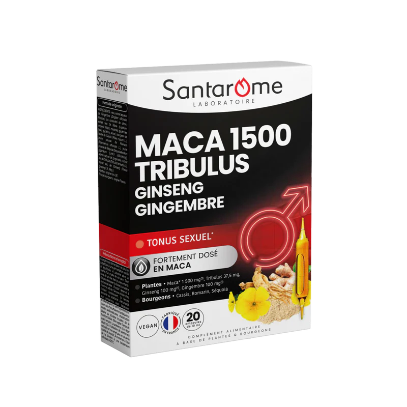 Maca Tribulus 20 Ampoules Santarome