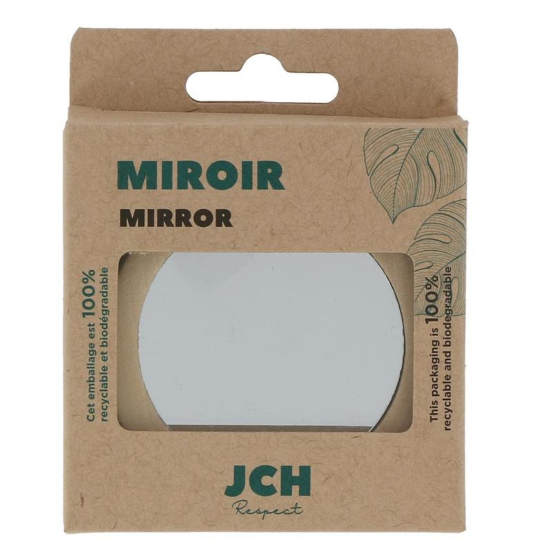 Miroir de Sac en Bois 7 cm JCH