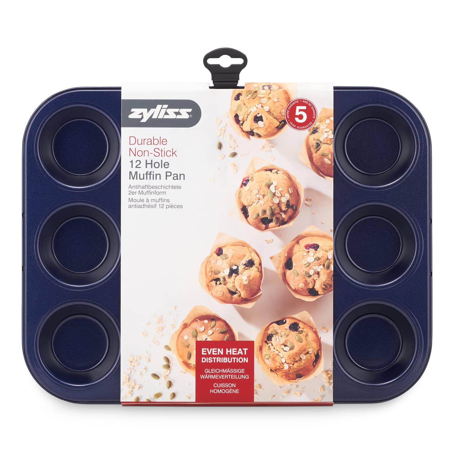Moule à Muffins Antiadhésif Zyliss/Beka