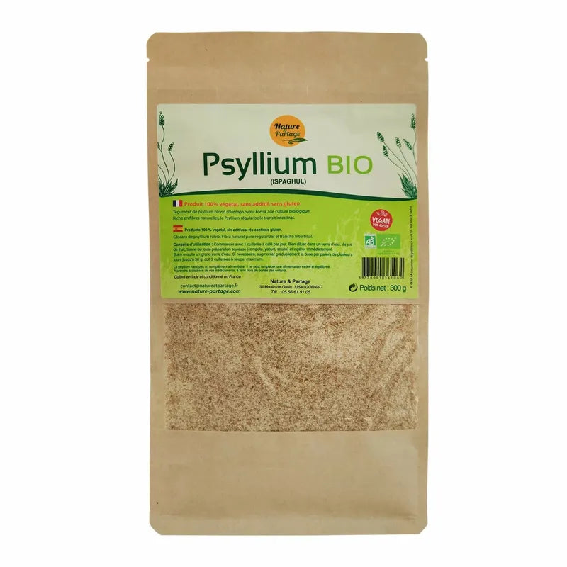 Psyllium Blond Bio 300g - Nature & Partage