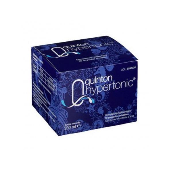 Quinton Hypertonique - 30 Ampoules