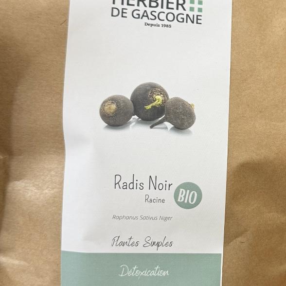 Radis Noir Racine Coupée Bio 50g Hdg