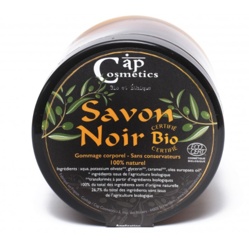Savon Noir Exfoliant Nature Bio 200 Ml