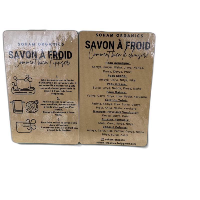 Savon Surgras à Froid Soham Organics