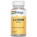 L Lysine 500MG 60 Capsules Végétales - Solaray