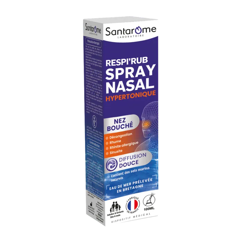 Spray Nasal Hypertonique 100ml - Santarome