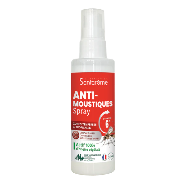 Spray Répulsif Moustiques 100ml - Santarome