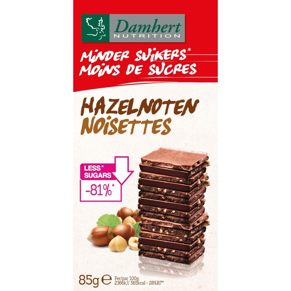 Tablette Chocolat Noisette 85G