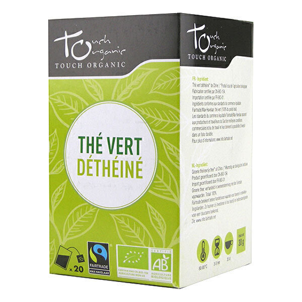 Thé Vert Déthéiné 20 Sachets