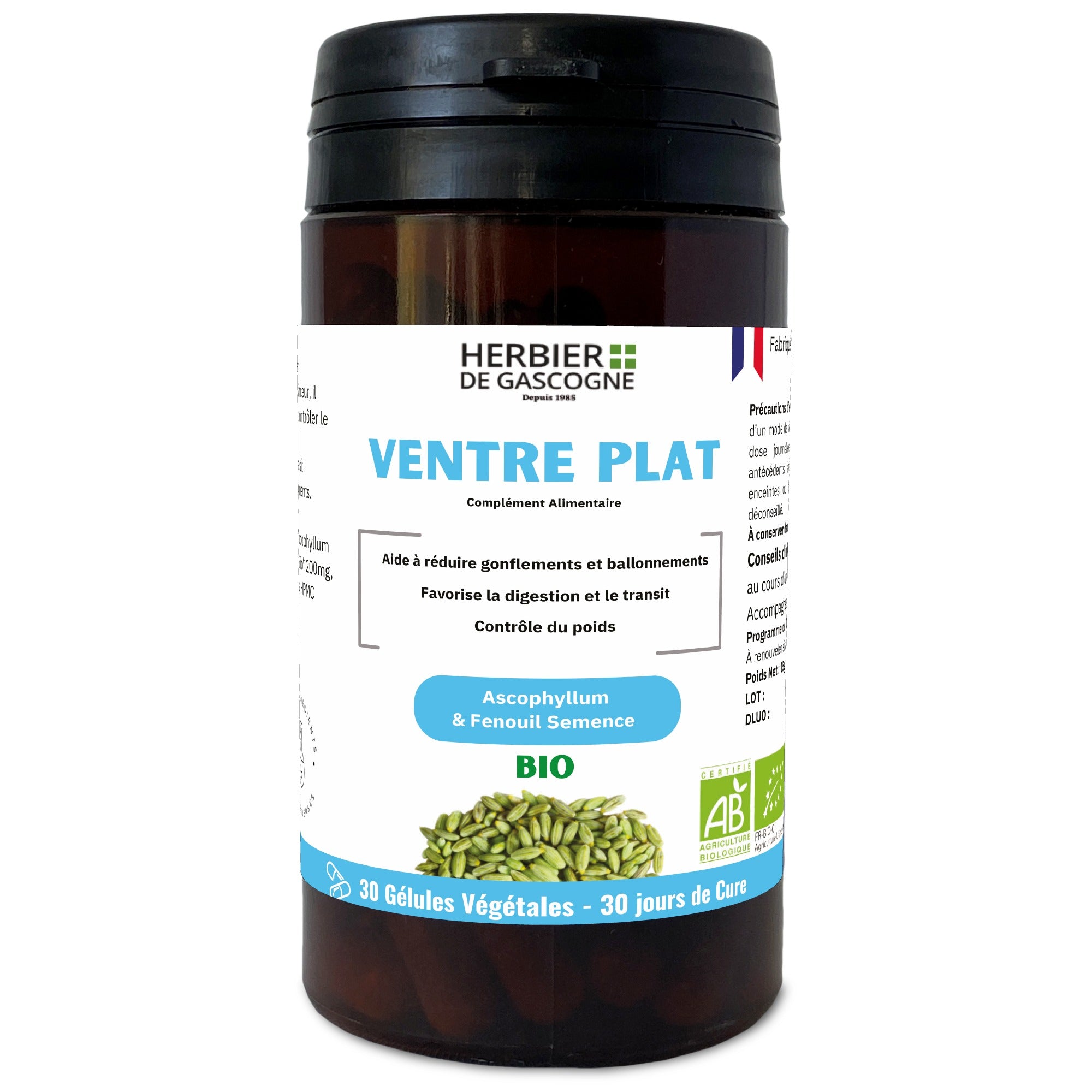 Ventre Plat 30 Gélules HDG