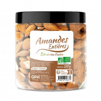 Amandes Bio Décortiquées 250 g GPH