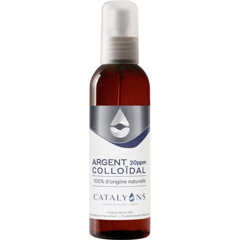 Spray Argent Colloïdal 20ppm 150ml Catalyons