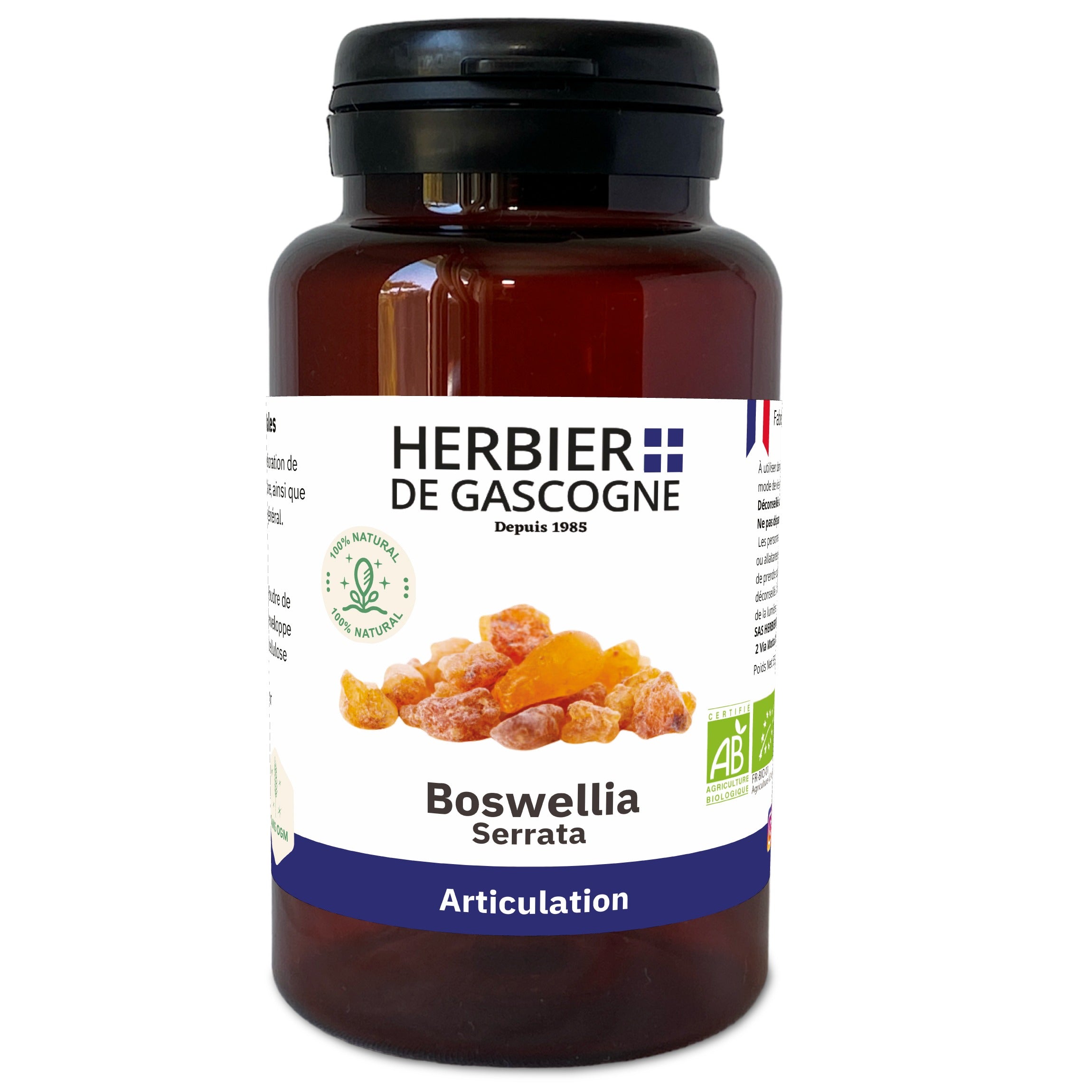 Boswellia 200 mg - 90 Gélules Herbier de Gascogne