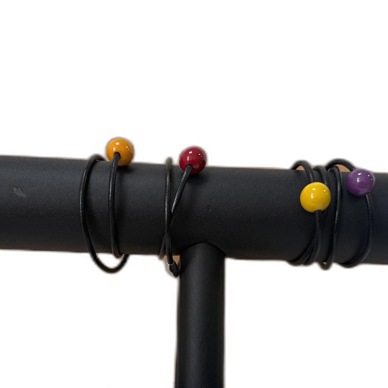 Bracelet Tagua Cuir