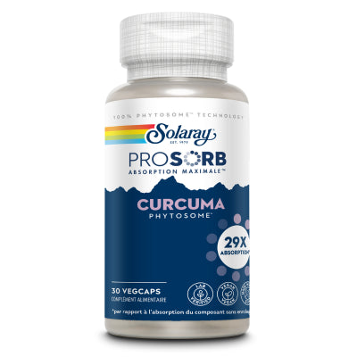 Curcuma Phytosome 30 Capsules Végétales - Solaray