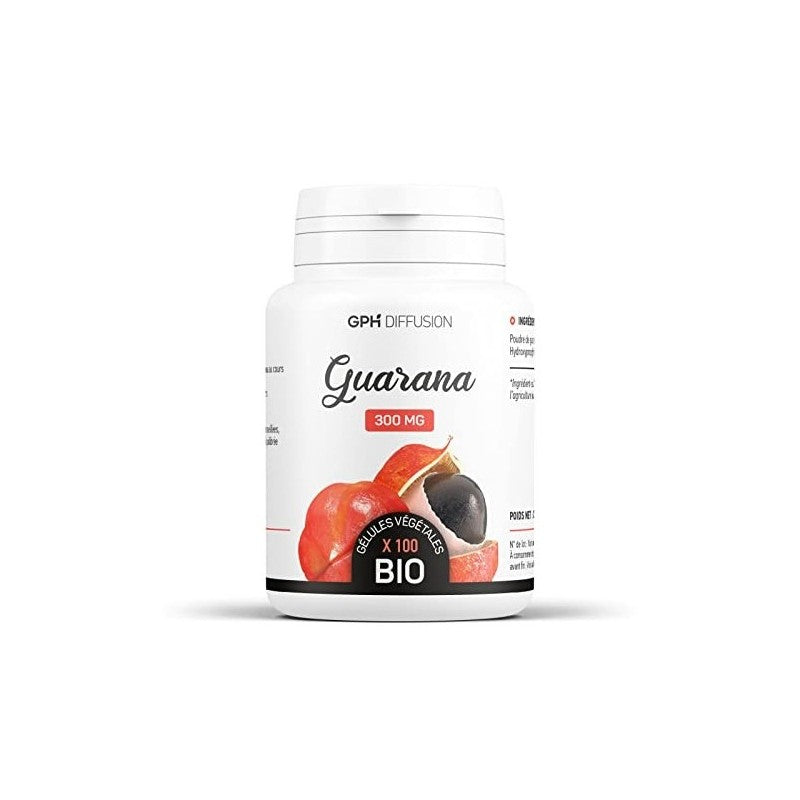 Guarana 300 mg 100 Gélules H&P - GPH