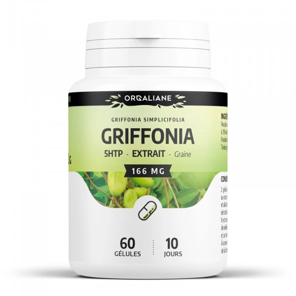 Griffonia 25 mg de 5-HTP 60 Gélules 500 mg