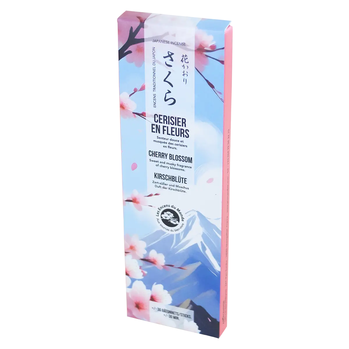 Encens Cerisier en Fleurs – 30 Bâtonnets - Aromandise