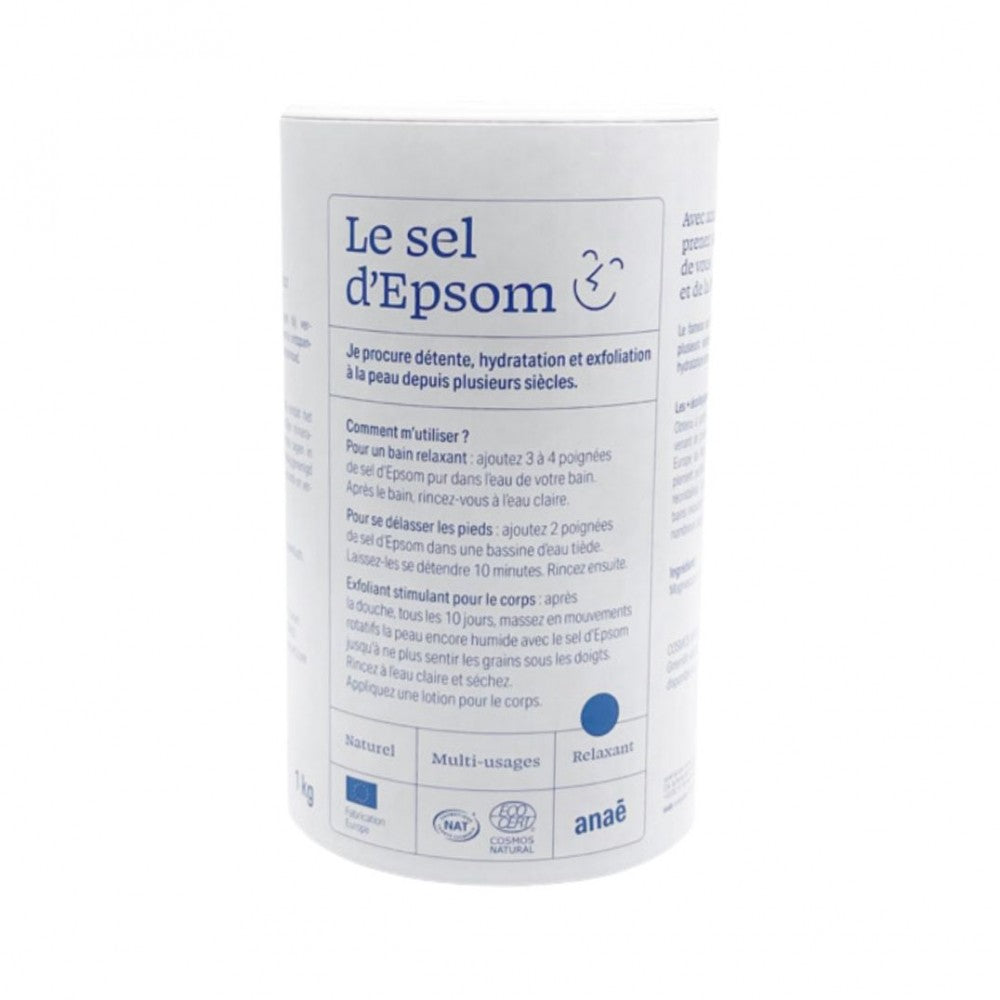 Sel d'Epsom 1kg Tube - Anae