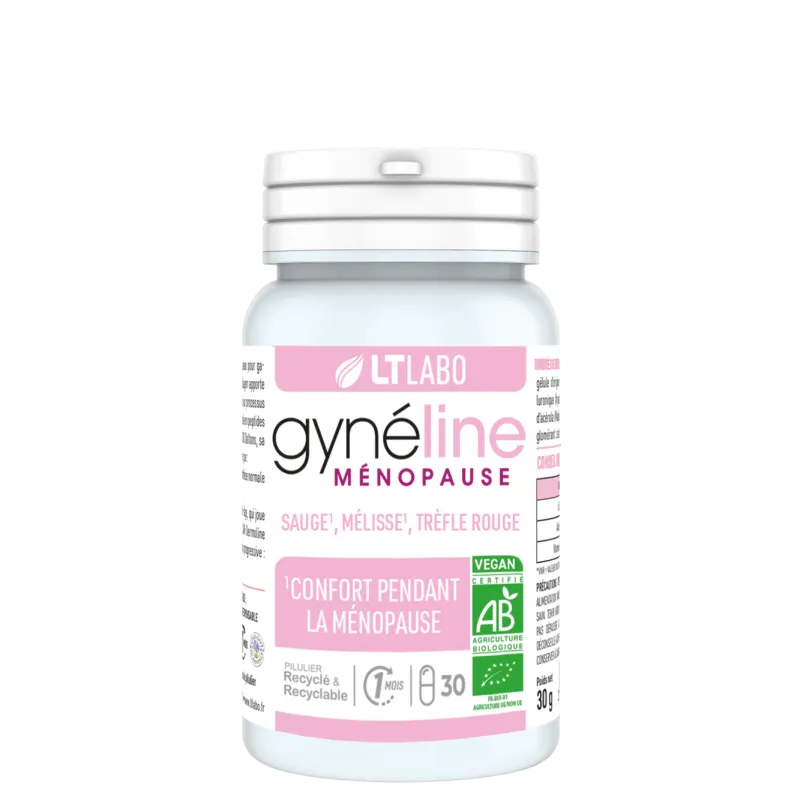Gyneline Ménopause Bio 30 Gélules LT Labo