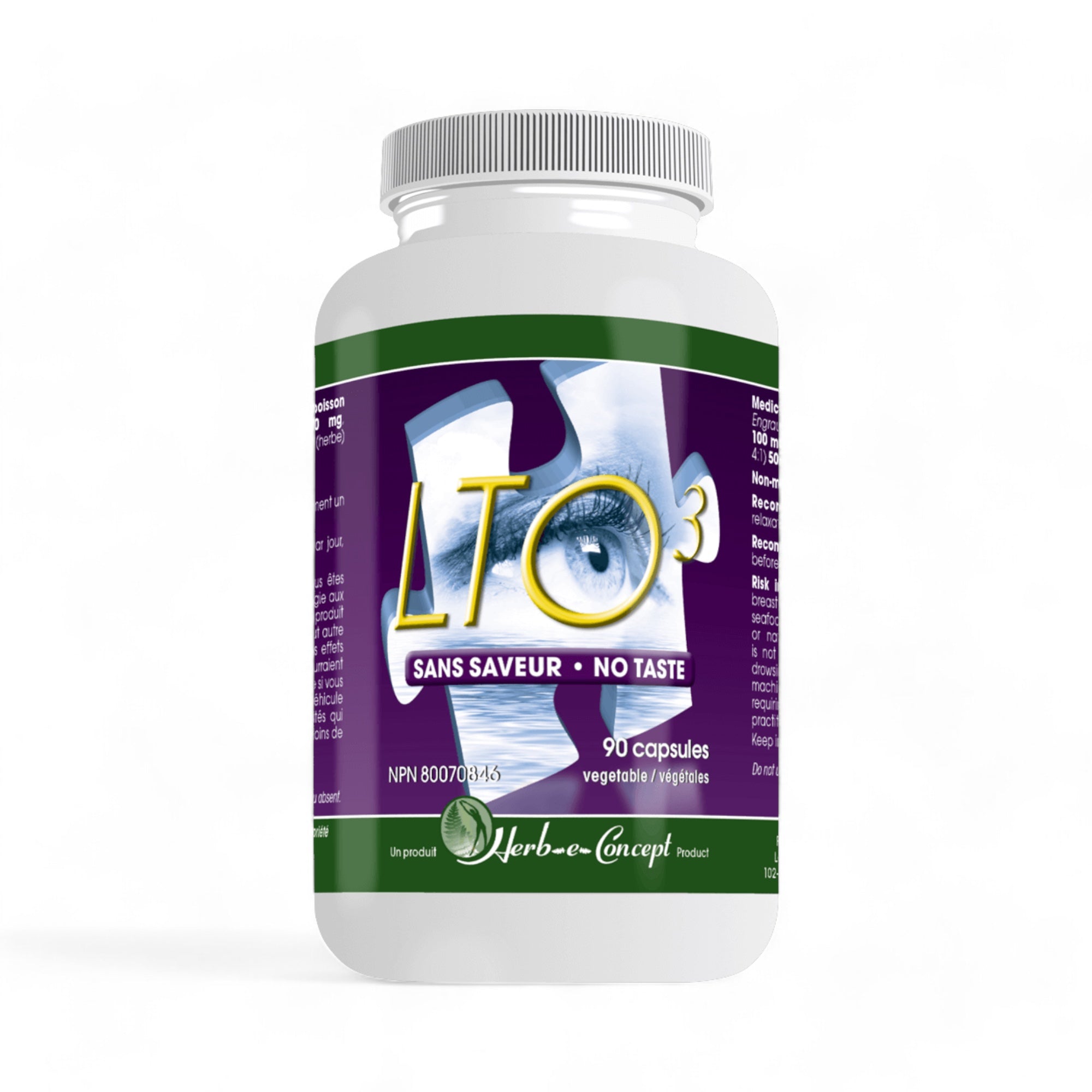 LTO3 Sans Saveur 90 Capsules