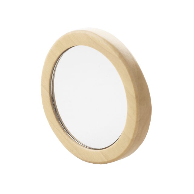 Miroir de Sac en Bois 7 cm JCH