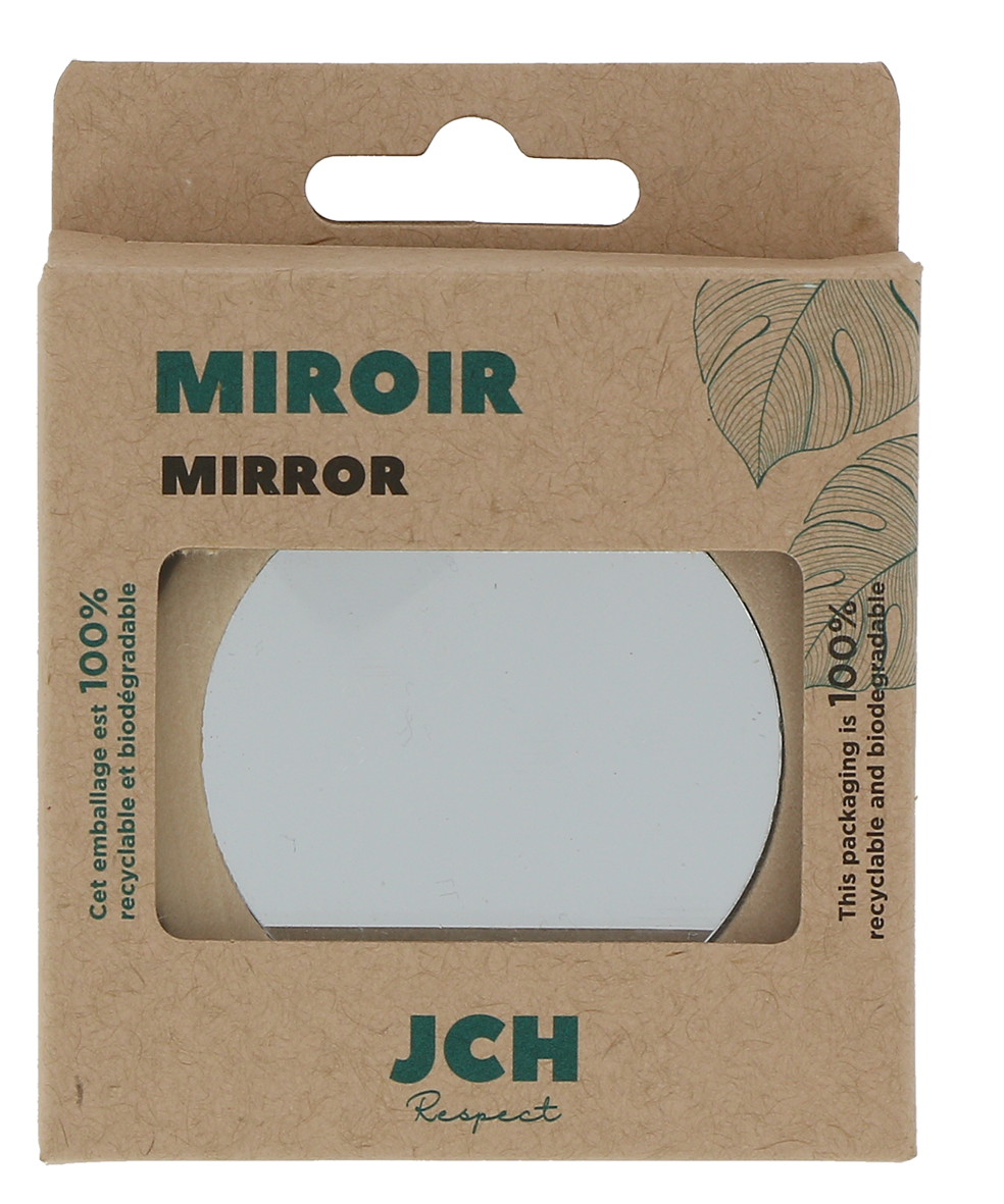 Miroir de Sac en Bois 7 cm JCH
