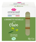 Savonnettes à l'Olive 3x150g Emma Noël