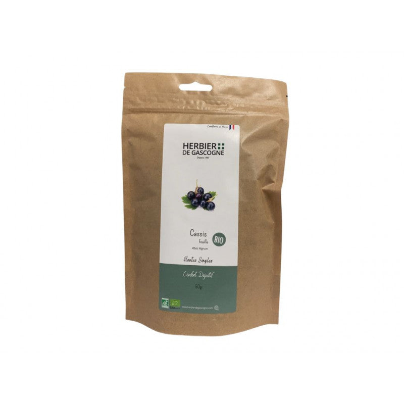 Cassis Feuille Bio 50g Herbier de Gascogne