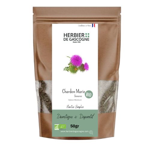 Chardon Marie Semence Bio 50 G Herbier de Gascogne
