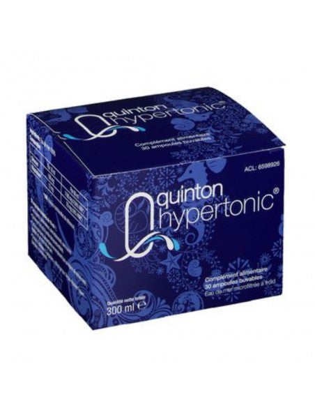 Quinton Hypertonique - 30 Ampoules