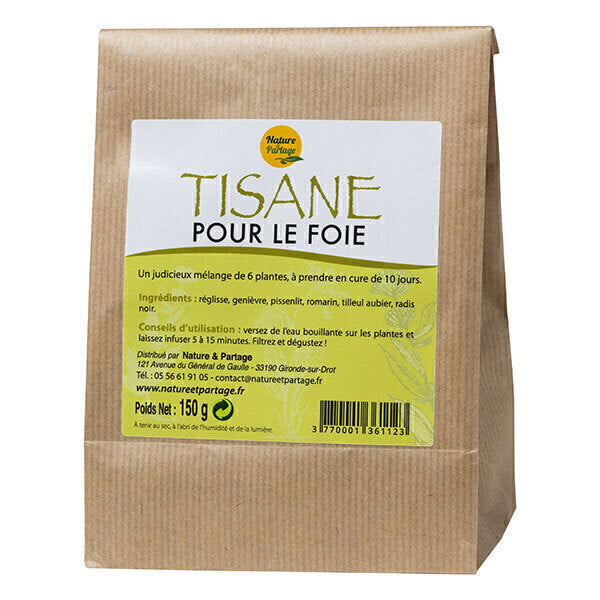 Tisane Pour le Foie 150g Nature et partage